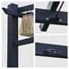 Pérgola mural FRÉJUS - estructura de aluminio 290x406 Beige