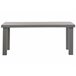 Beliani Conjunto de comedor TARANTO Gris