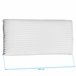 Almohada de Látex Perforada con Funda 150x35 Blanco