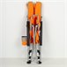 Aktive Pack 4 sillas plegables playa Naranja