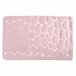 Alfombra De Baño 80x50 Rosa Talco