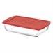 Fiambrera Borcam Rojo