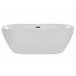 Beliani Bañera independiente NEVIS 75x160 Blanco