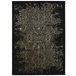 Alfombra abstracta GOLD - ATTICGO 140x200 Negro