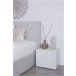 Cama abatible LUXURY II color gris claro 140x190cm Gris Claro