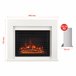 KAMINIO Eléctrica Chimenea MATTI - Chimenea Eléctrica Blanco
