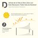 Toldo Vela Triangular Poliéster Outsunny 500x500 Beige