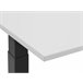 Beliani Escritorio DESTIN 130x72 Gris
