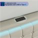 Cama, USB, cabecero LED, cama para adolescentes 148x213 Cama, USB, cabecero LED, cama para adolescentes 148x213 Beige