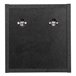 Estante cubo para baño Newport aglomerado 27 Negro