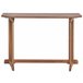 Beliani Mesa plegable TREIA Marron