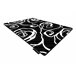Alfombra HAMPTON rosa flores 120x170 Negro