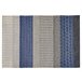 Beliani Alfombra de pelo corto AKKAYA 140x200 Gris Oscuro