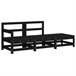 Juego De Muebles De Jardín Negro/ Gris