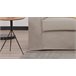 Sofá 3 plazas fijo JUNO desenfundable Beige