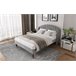 Marco de la cama 200x140 Gris