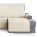 Protector Cubre Sofá Royale Chaise Longue Derecho Extra Beige