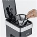 Cafetera de filtro con jarra de cristal 10 tazas Severin KA 9263 - 900 W Gris