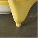 Bañera para Bebé Plegable PP, TPE HOMCOM Amarillo