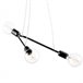 Lámpara de techo BOOMERANG marca ONLI LIGHTING Negro