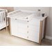 Cómodacon cambiador YappyÉtude 120 Blanco