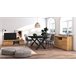 Conjunto Muebles de Salón, Mesa, Aparador, Mueble TV Roble