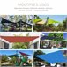Toldo Vela Triangular PE Outsunny 500x500 Beige