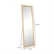 Acomoda Textil – Espejo Pie de Madera 30x0 Blanco