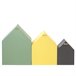 Estantes casita Set 3 Estantes casita Set 3 Multicolor