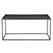 Mesa de centro Nyker metal Negro