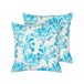 Beliani Cojín decorativo ROCKWEED Blanco