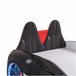 Cama coche 90x190cm POLICE con mando incluido Blanco/ Negro