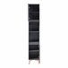 Armario alto Overath con 2 puertas MDF pino Gris