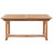 Beliani Conjunto de comedor JAVA Marron