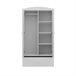 Armario 2 puertas 1 cajón Kocot Kids Babydream Unicornio Blanco