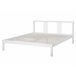 Beliani Cama Madera de pino VANNES 167x209 Blanco