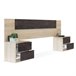 Cabecero con mesitas Luca 247 Madera Oscura