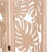 Biombo de hojas de palmera naturales Beige
