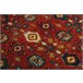 Alfombra de lana OMEGA PARILLO Marco 200x300 Rojo