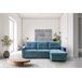 Sofa Cama Chaise Longue Pau Gris Claro