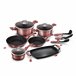 Batería de Cocina Berlinger Haus AT-6044 Rosa
