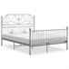 Estructura de cama de metal 160x200 Estructura de cama de metal 160x200 Blanco