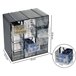 Armario multiusos 2 puertas en PVC Antracita