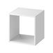 Acomoda Textil – Estantería para Pared y Suelo. (1 Cubo) 34 Blanco