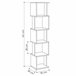 Estantería Guan 5 Huecos Blanco