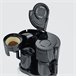 Cafetera de filtro dúo con 2 jarras termo, 2 x aprox. Severin KA 9315 - 2 x 1000 W Negro