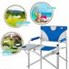Silla de director plegable altura XL Aktive Azul