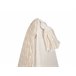 Beliani Cojín decorativo HAKONE 45x25 Beige