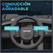 Coche Eléctrico Infantil Plástico, Metal AIYAPLAY Negro