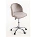 Silla Vint Terciopelo Office Gris